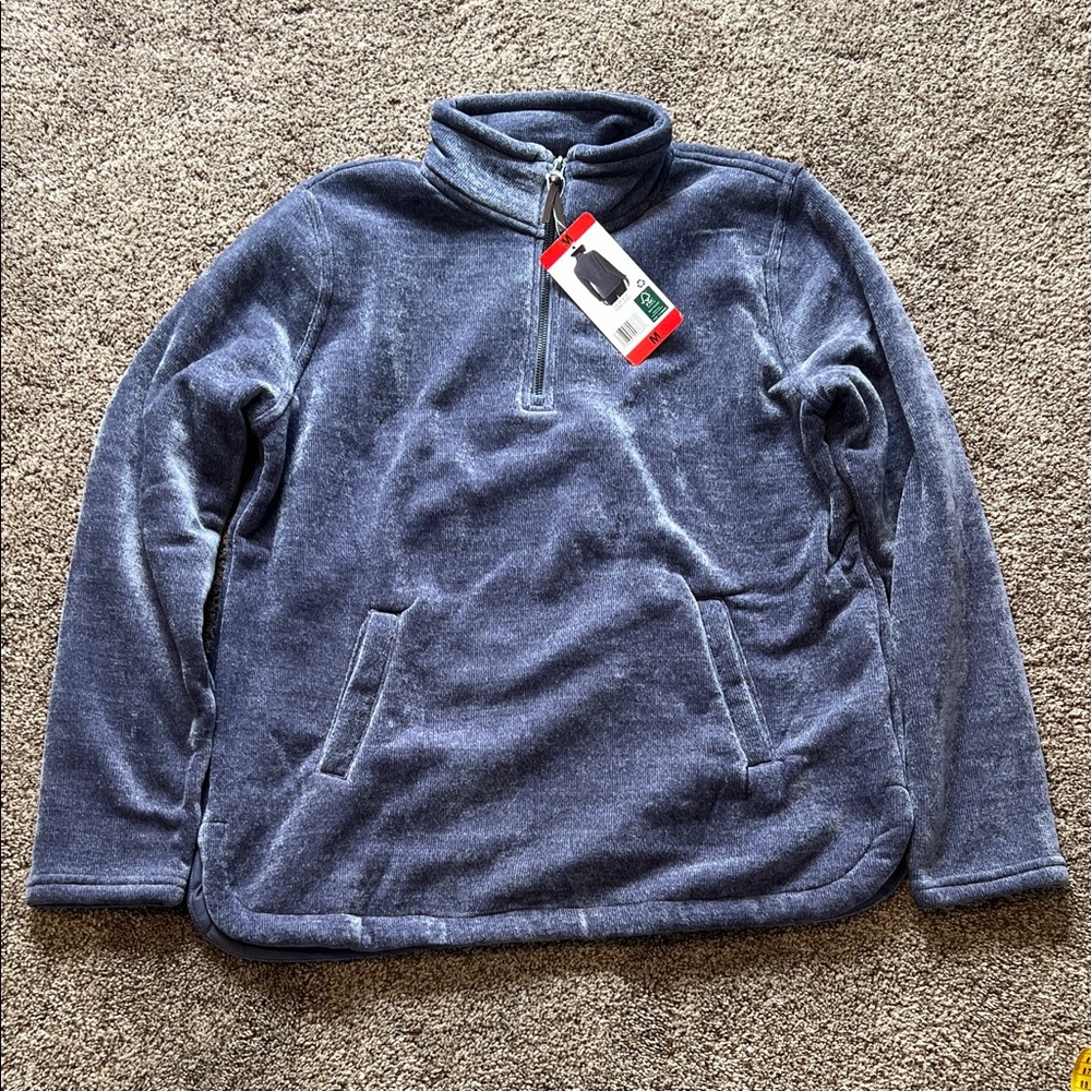 32 Degrees Heat Heathered Gray Pullover